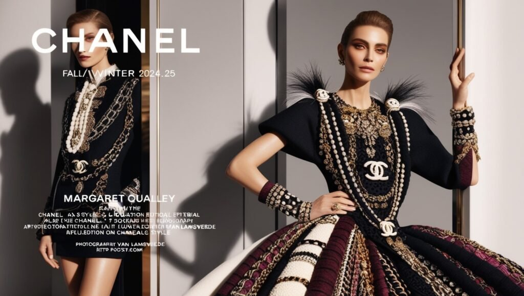 Chanel F/W 2024.25 : Margaret Qualley By Inez Van Lamsweerde