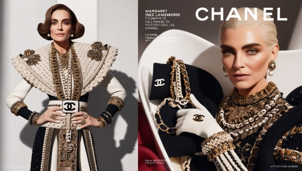 Chanel F/W 2024.25 : Margaret Qualley By Inez Van Lamsweerde