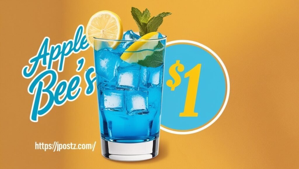 Applebee's $1Blue Long Island Iced Tea