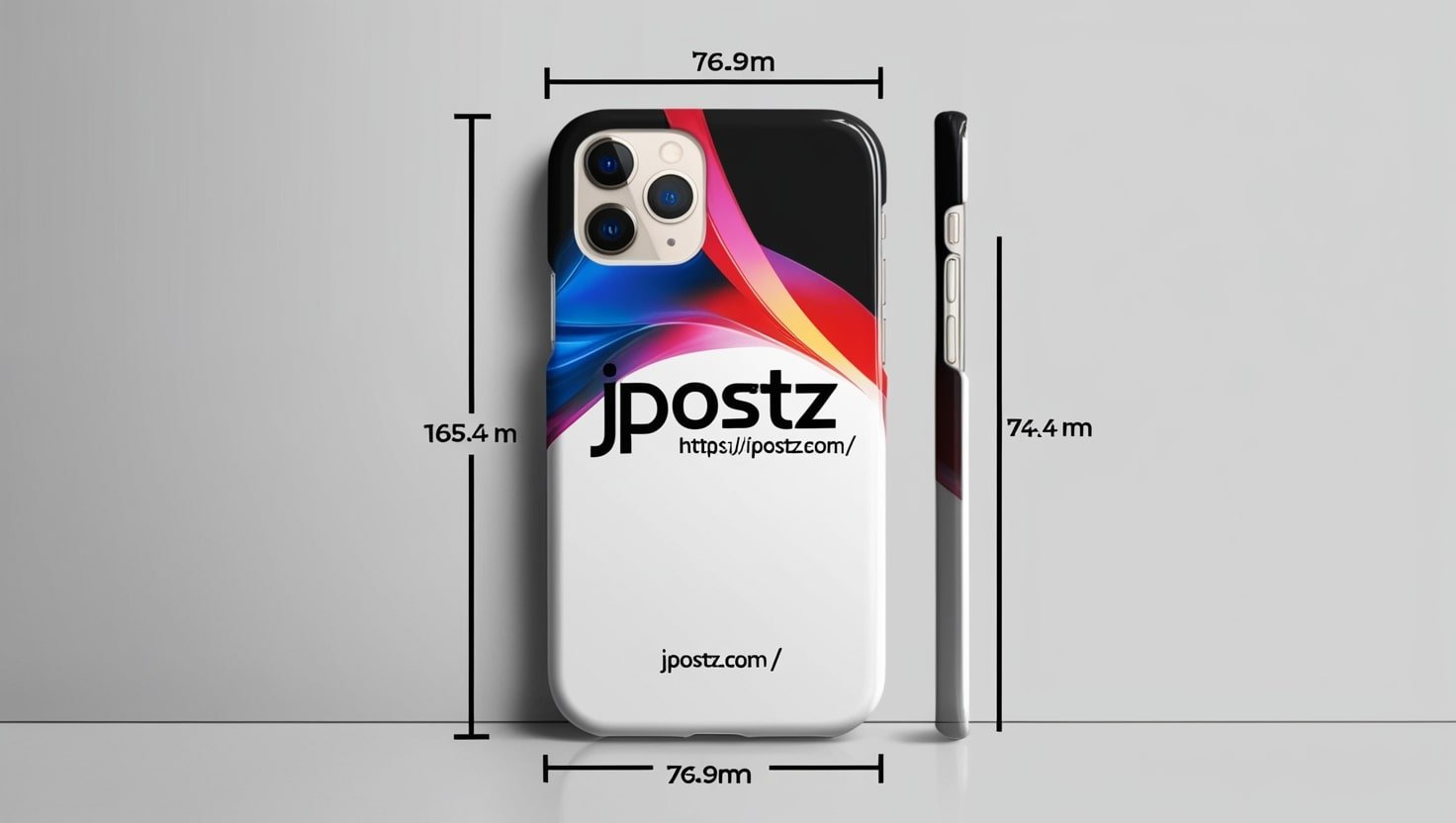 165.4 x 76.9 x 8.4 mm Phone Case