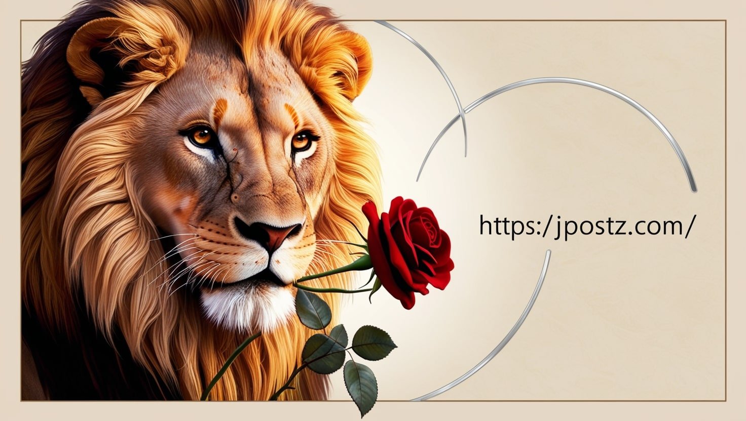 A Rose and a Lion Gracques