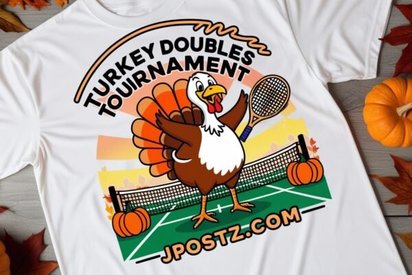Thanksgiving Shirt Turkey Doubles Tournament T Shirts