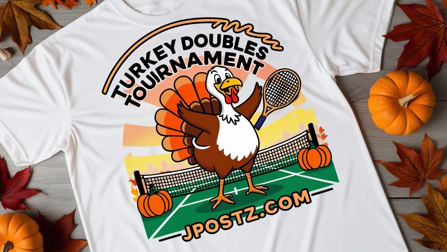 Thanksgiving Shirt Turkey Doubles Tournament T Shirts