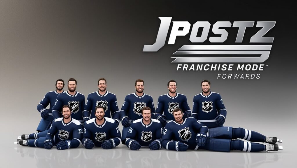 NHL 25 Franchise Mode Forwards Dressed as D